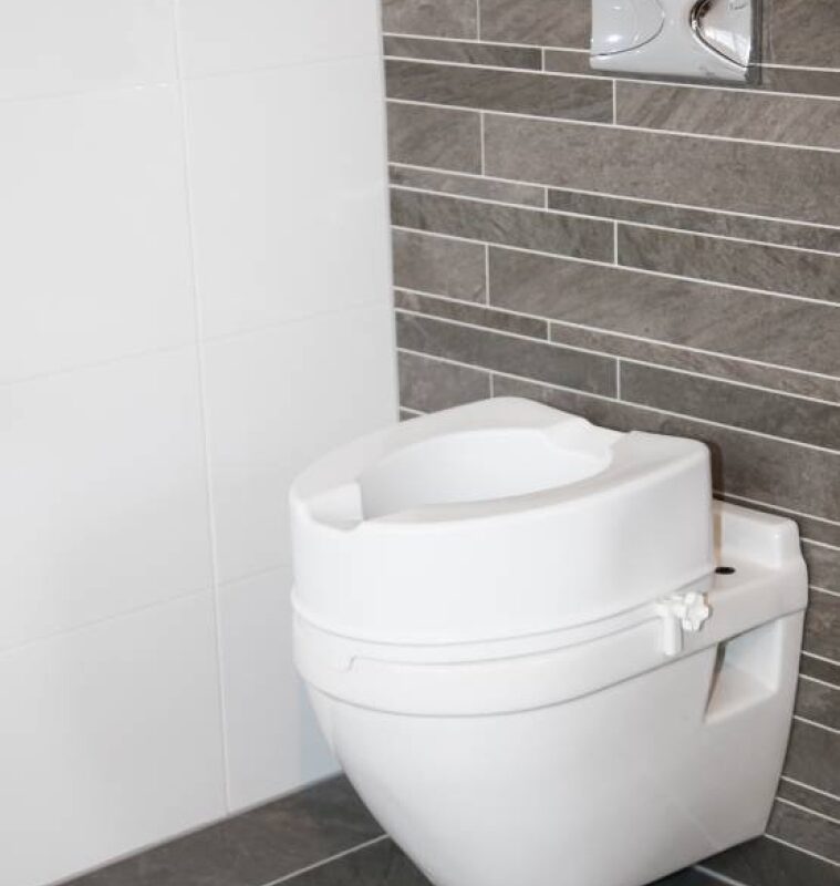 Able 2, Atlantis Raised toilet seat - Orange Badge Mobility Solutions