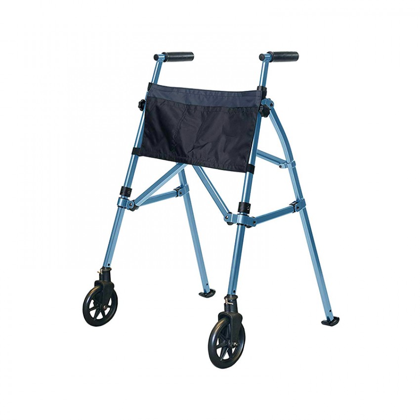 Folding Walking Frame (New Design!) - 1 Button  Easy to Fold, Transport &  Store — Breeze Mobility