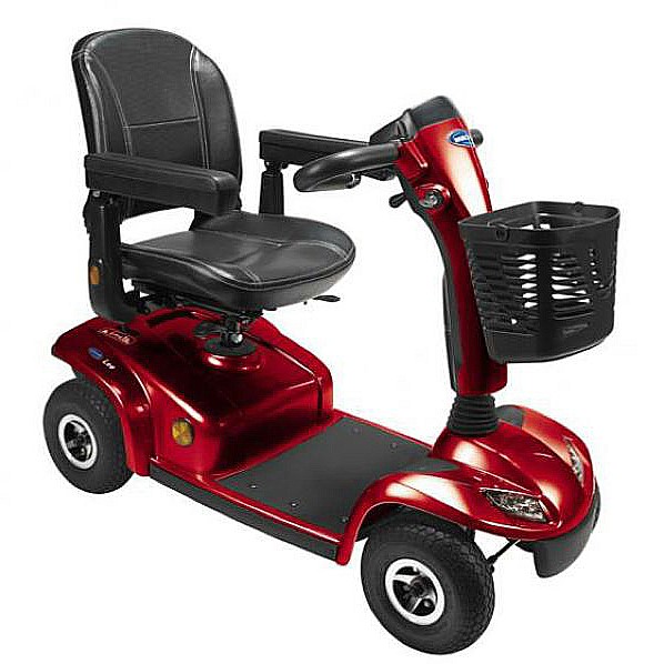 Invacare Leo Mobility Scooter Red Main