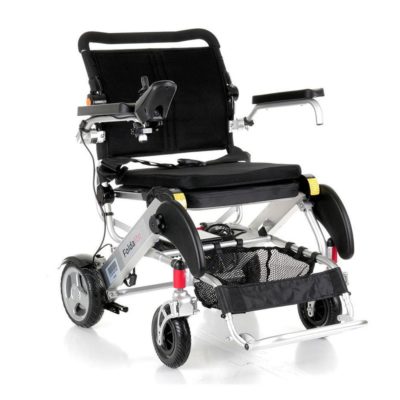 MH Foldalite Pro Electric Wheelchair Powerchair Silver