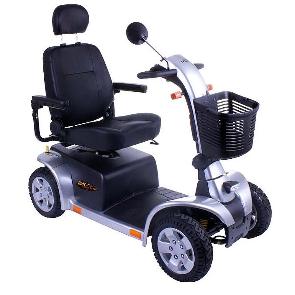 Pride Colt Pursuit ES13 Mobility Scooter Silver Grey 8MPH