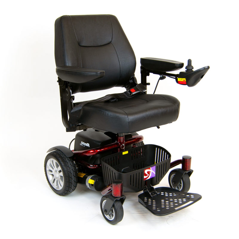 Roma Reno Elite Electric Wheelchair Powerchair Red