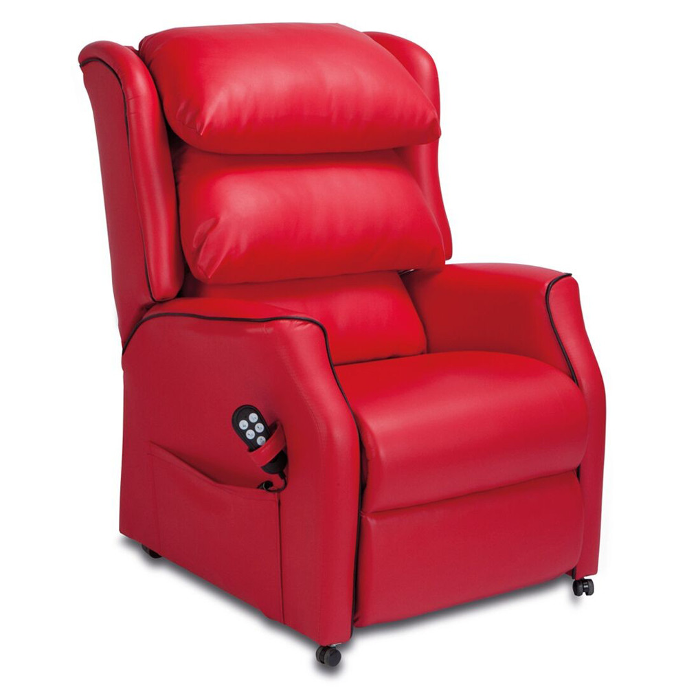 Camelot Matrix Red Reclining Chair 1