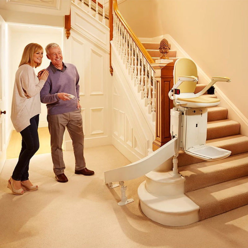 Brooks Curved Stairlift Main