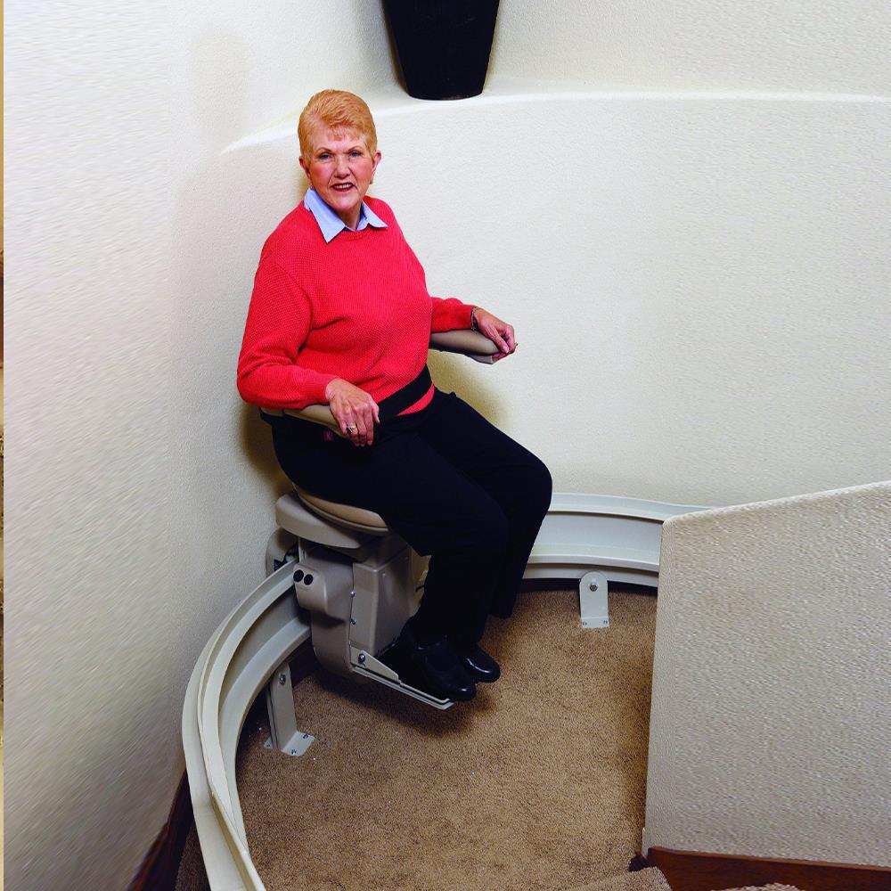 Bruno, Curved Stairlift