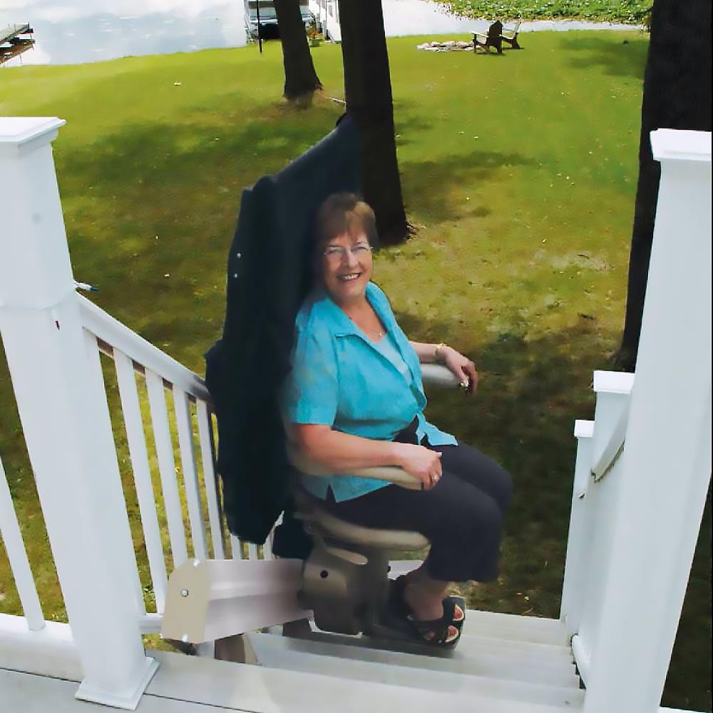 Bruno, Elite Straight Outdoor Stairlift