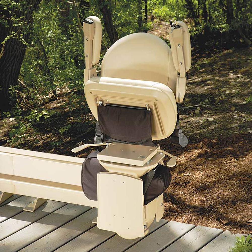 Bruno, Elite Curved Outdoor Stairlift
