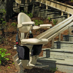 Bruno, Elite Curved Outdoor Stairlift