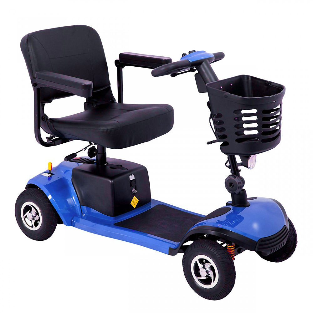 Komfi Rider Vantage Transportable Mobility Scooter Blue