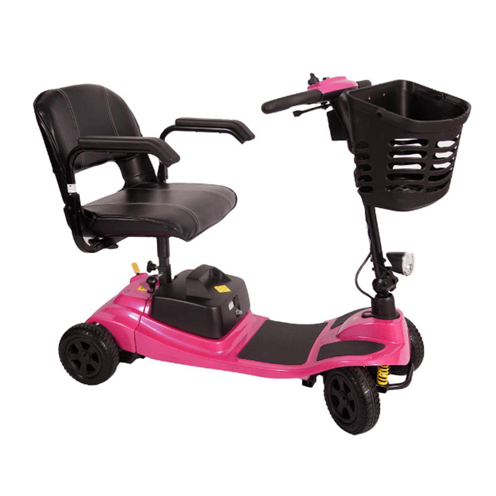 Liberty Vogue Transportable Mobility Scooter Pink Main