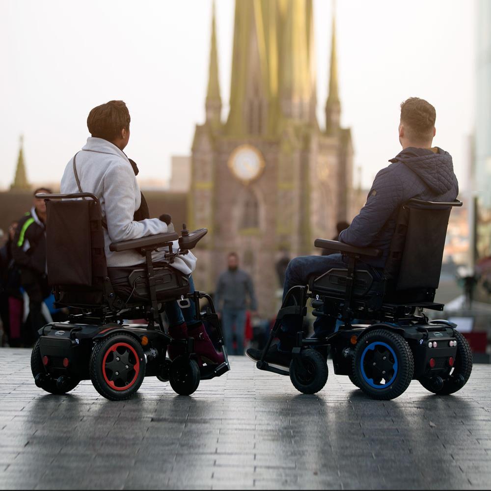 Sunrise Quickie Q100R Electric Wheelchair Powerchair Lifestyle