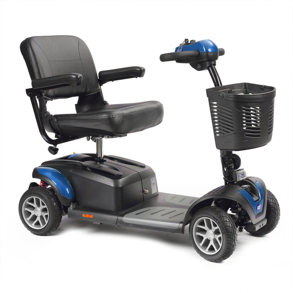 TGA Zest Plus Transportable Mobility Scooter Blue Main