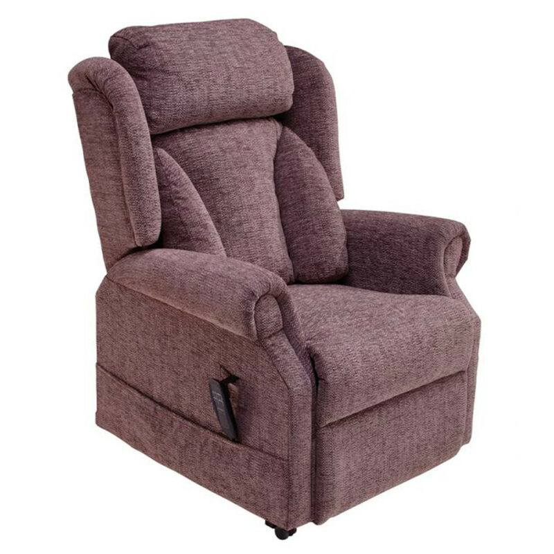 Cosi Chair Jubilee Lateral Ultraleather Kilburn Mink Reclining Chair