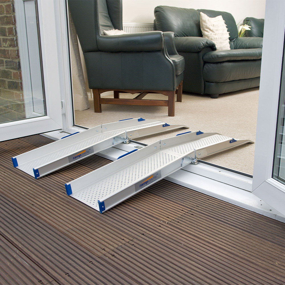 Enable Access RampCentre Ultralight Folding Channel Ramps in situ 800x800