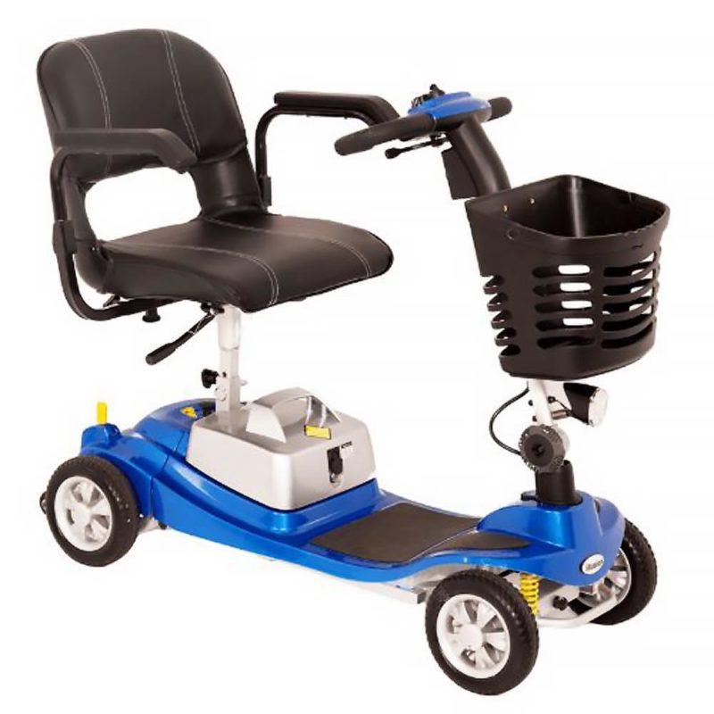 Komfi Rider Illusion Travelite Transportable Mobility Scooter Blue 800x800