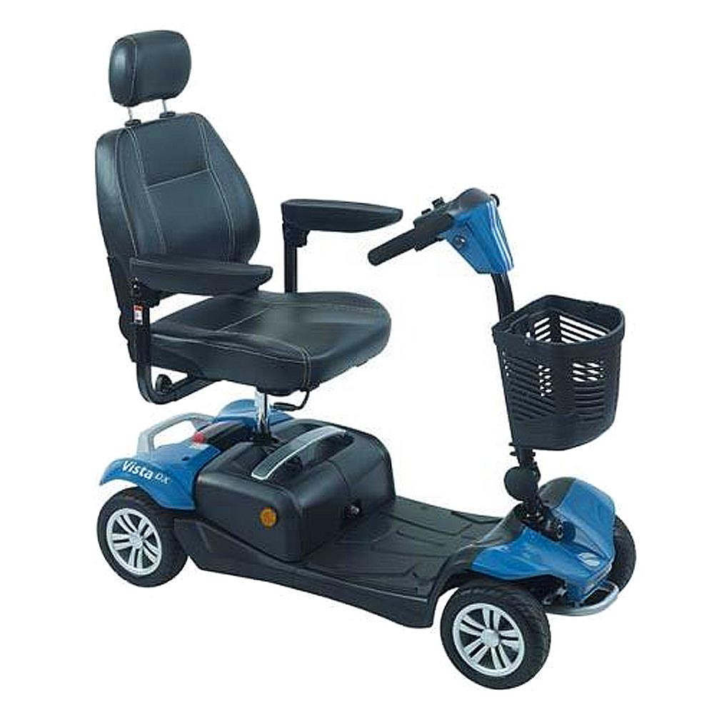 Rascal Vista DX Transportable Mobility Scooter Blue