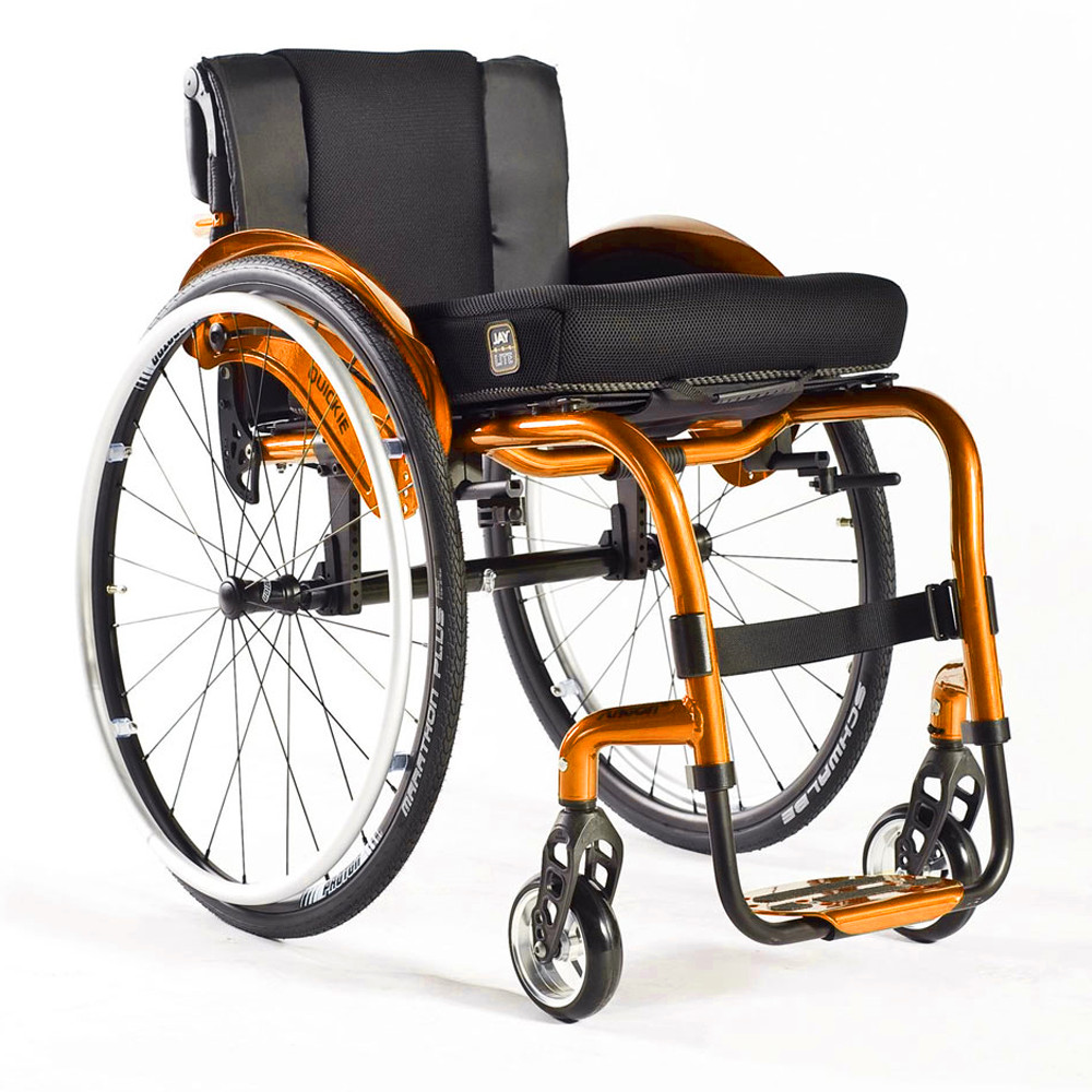 Sunrise Quickie Argon 2 Active User Wheelchair Orange