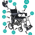 KR, Buddie Pro Folding Electric Wheelchair