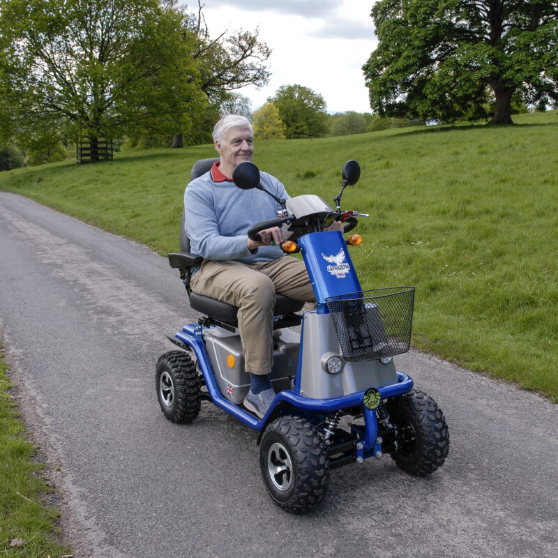 Horizon Aztec 2 Off-Road Mobility Scooter ♿ - Orange Badge Mobility