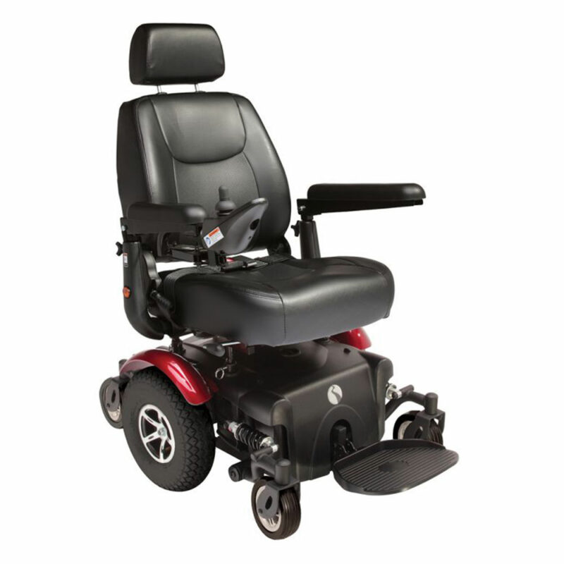 Pride Jazzy Fusion Electric Wheelchair - Orange Badge Mobility Solutions