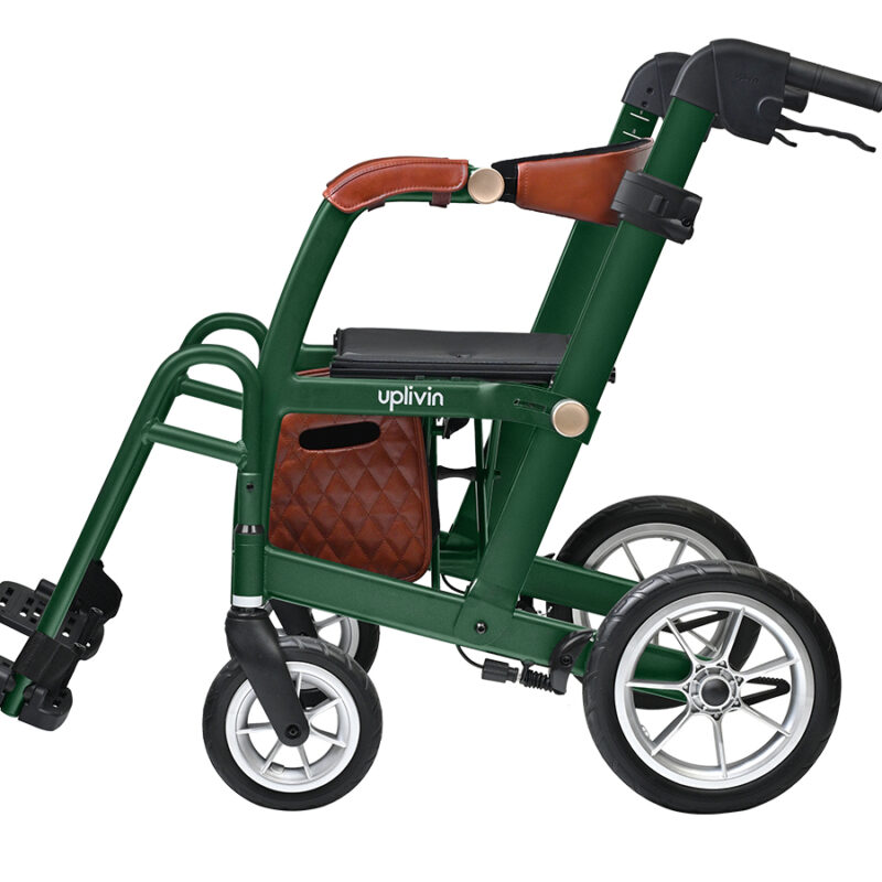 Uplivin, Glide 2-in-1 Rollator-Wheelchair