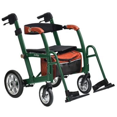Uplivin, Glide 2-in-1 Rollator-Wheelchair