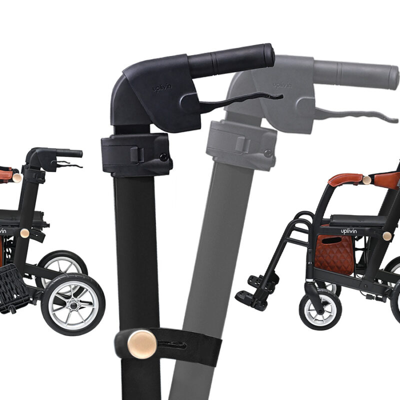 Uplivin, Glide 2-in-1 Rollator-Wheelchair