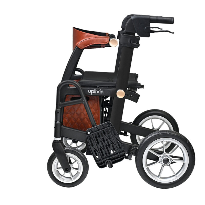 Uplivin, Glide 2-in-1 Rollator-Wheelchair