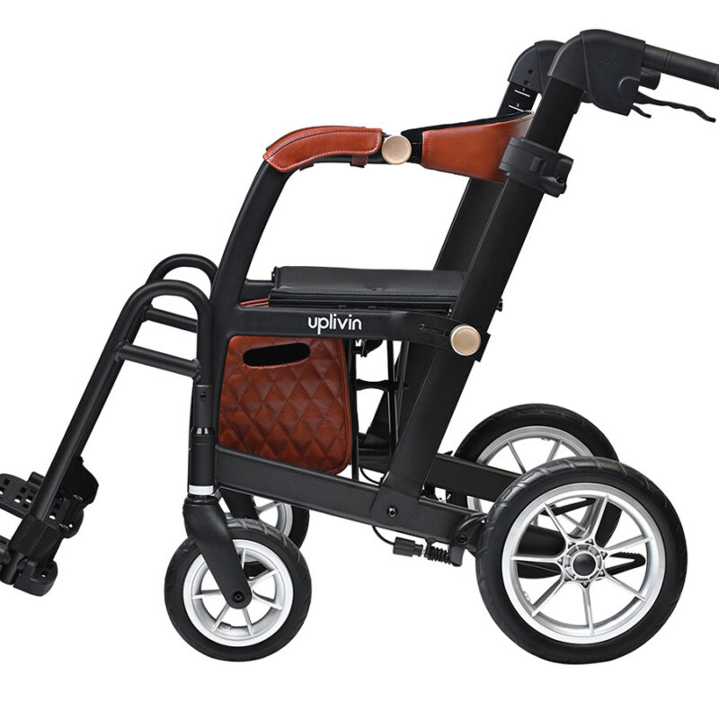 Uplivin, Glide 2-in-1 Rollator-Wheelchair