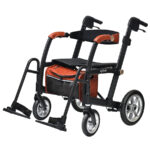Uplivin, Glide 2-in-1 Rollator-Wheelchair