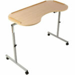 RS, Adjustable Curved Overbed Table